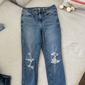 American Eagle High Rise Jegging